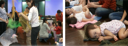 会場の様子・ベビーの様子