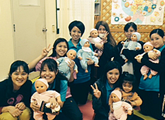 学生さんたちと